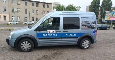 Osoba na wózku +3 pasażerów